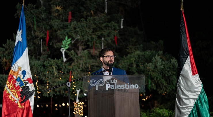Pdte. Boric anuncia que Chile abrirá embajada en Palestina: 