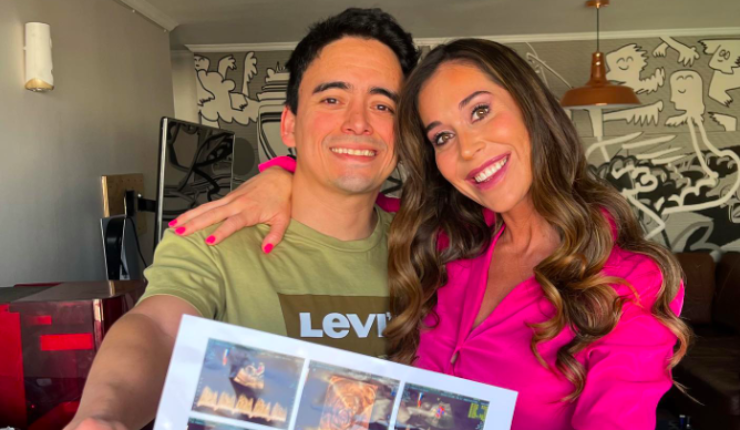 Vale Roth y su pareja revelaron el sexo de su futuro bebé con creativa celebración y emotivo video