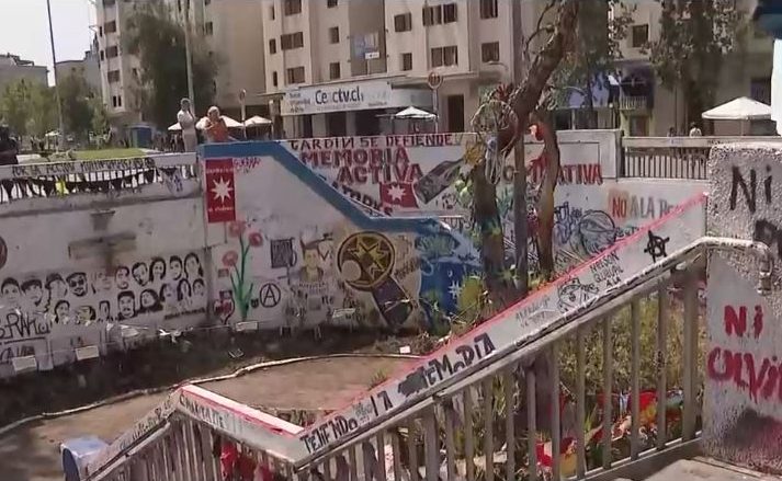 Reabrirán estación Baquedano: El rediseño de eje Alameda-Providencia incluirá eliminación de rotonda