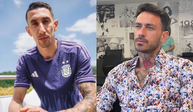 El ácido comentario que Ángel Di María le lanzó a Mauricio Pinilla en sus redes: “A llorar a otro lado”