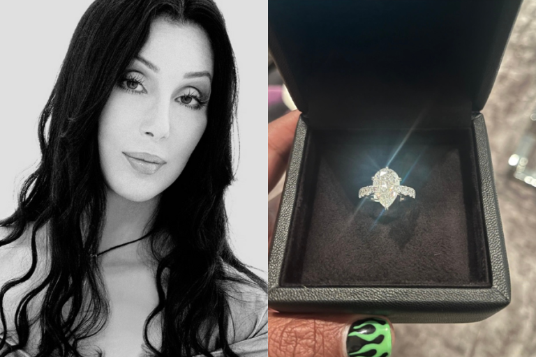 Costaría más de 217 millones de pesos: Cher mostró el ostentoso regalo de Navidad de su novio 40 años menor