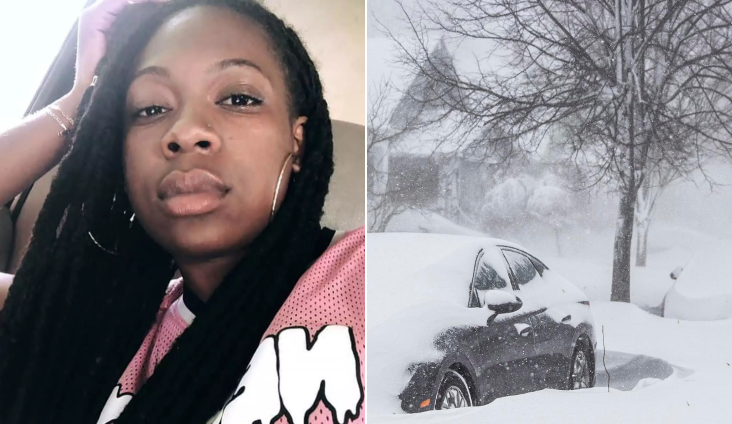 Mujer quedó atrapada en su auto por 18 horas por tormenta de nieve: Grabó video a su familia antes de morir