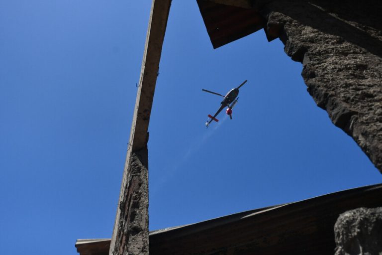 Onemi declara Alerta Roja para comunas de Laja y Los Ángeles por incendio forestal
