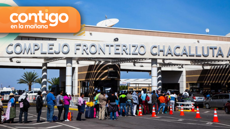 Turba de migrantes intentó ingresar a la fuerza por complejo fronterizo de Chacalluta