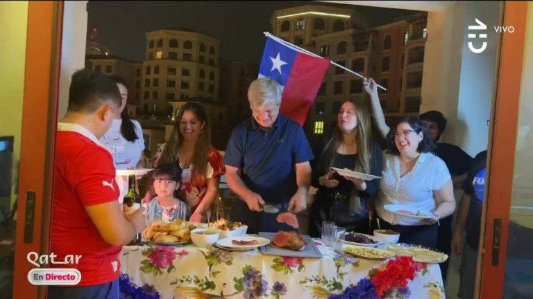 Jorge Said y Harold Mayne-Nicholls compartieron un asado con los chilenos en Qatar