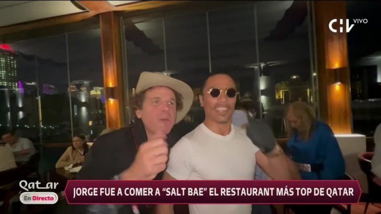 Jorge Said llegó hasta el Salt Bae: el restaurante más popular de Qatar