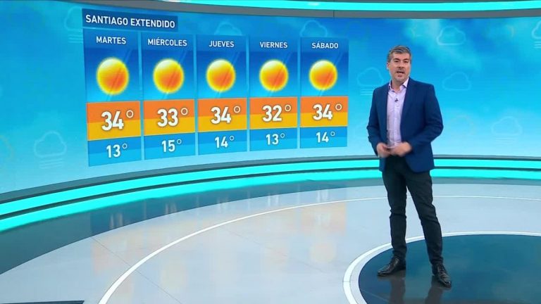 Eduardo Sáez y el informe del tiempo para este martes 6 de diciembre