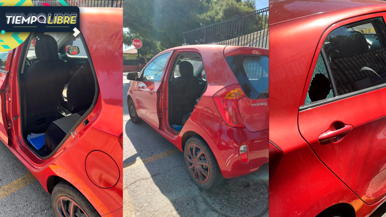 Se llevaron hasta la puerta: Desvalijan vehículo estacionado en plena calle en Ovalle