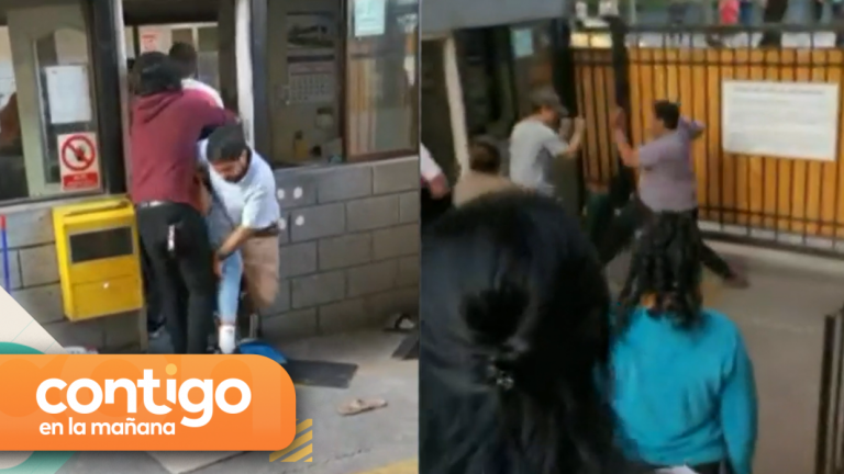 A combos y rompiendo todo: Agreden a dos conserjes en edificio de Santiago Centro