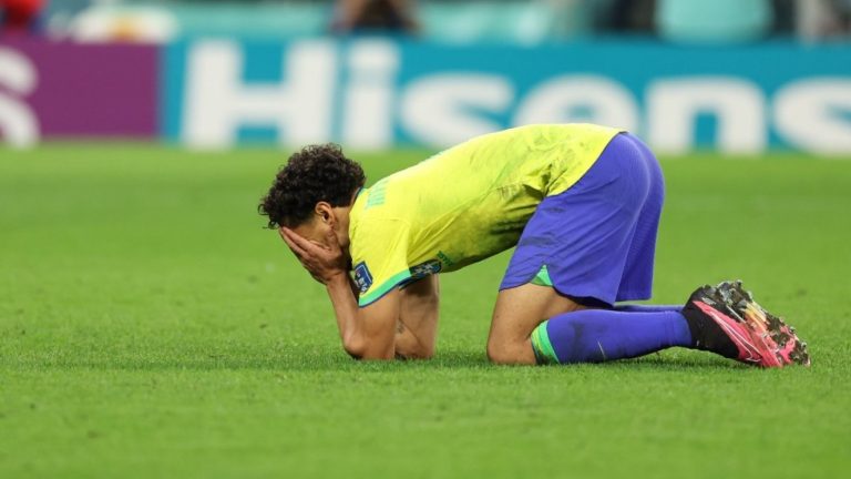 ¿El baile de la venganza? Jugadores croatas celebraron delante de Marquinhos tras perderse penal en Qatar 2022