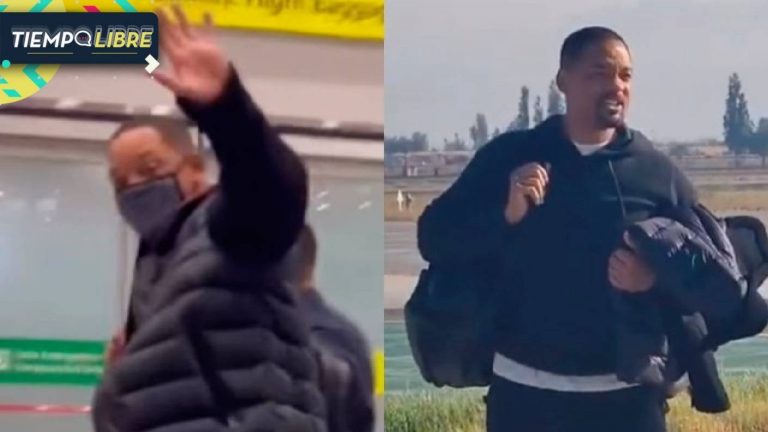 ¡Un golpe de suerte! Usuarios captan a Will Smith en aeropuerto chileno