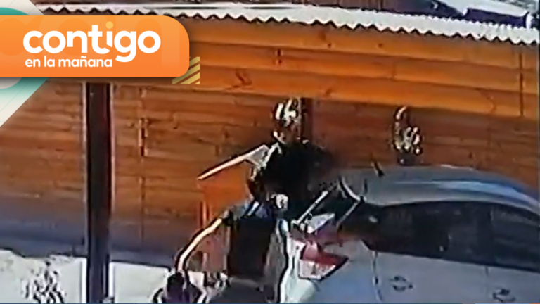 Extraño incidente en Lampa: Desconocidos ingresan a casa y destruyen vehículo de una mujer