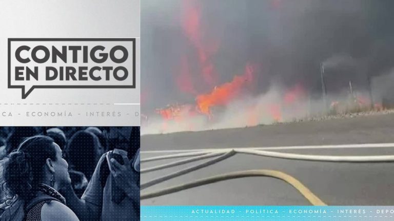 ÚLTIMO MINUTO: Corte total de tránsito en Ruta 78 por reactivación de incendio en Melipilla