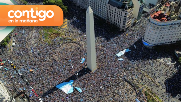 Euforia al máximo: Así reaccionaron los argentinos tras ganar su tercera Copa Mundial