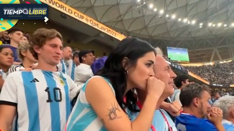 “Totalmente desagradable”: Registro captó el momento de inapropiado gesto de hincha argentino a Lali Espósito