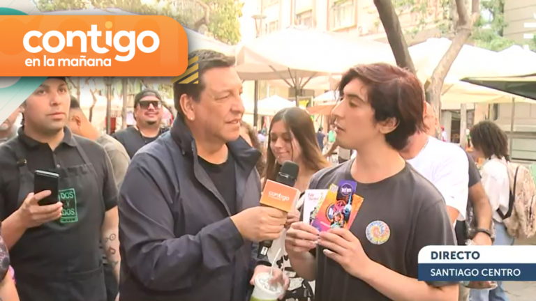 “Julio on Tour”: Así fue el recorrido de JC Rodríguez en el centro de Santiago