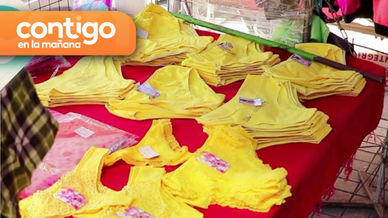 Cábalas para año nuevo: Monse Álvarez y JC Rodríguez debatieron sobre el uso del calzón amarillo