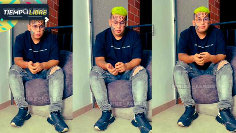 Se tatuó la palabra ‘Messi’ en la frente y ahora está arrepentido: “He sido objeto de burlas y críticas”