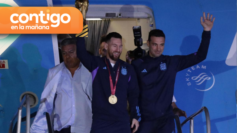 La caravana del triunfo: Selección argentina regresó a su país a celebrar su Copa Mundial