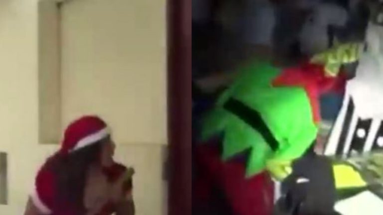 ¿Blanca Navidad? Policías de 