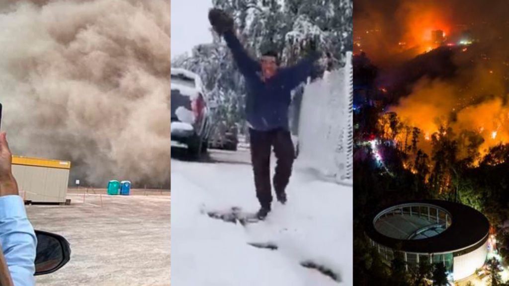 ¿Cuál recuerdas? Estos fueron los eventos climáticos que marcaron a Chile en 2022