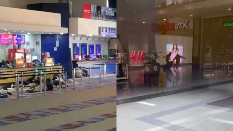 Nuevos registros del asalto armado en Mall Arauco Maipú: Testigos grabaron insólito escape a través del cine
