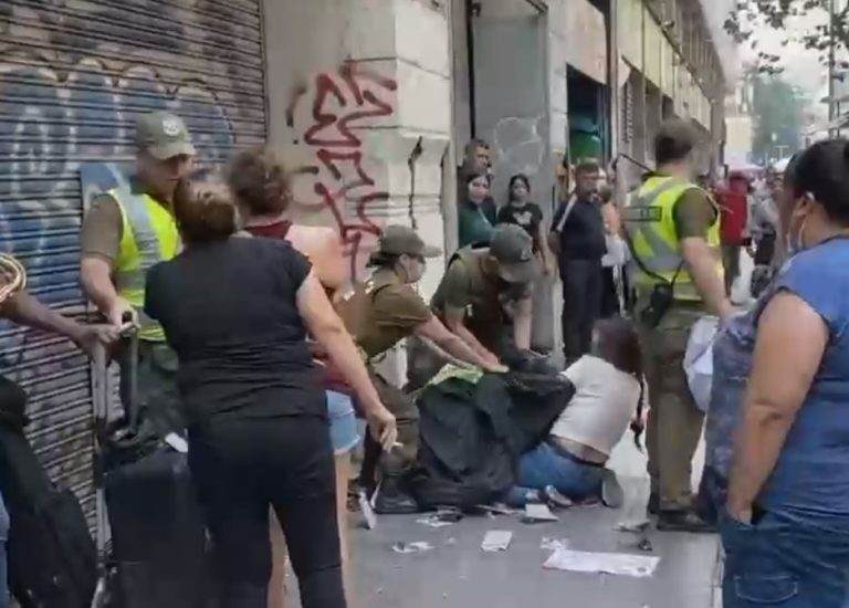 Carabineros responde por objetos decomisados: 