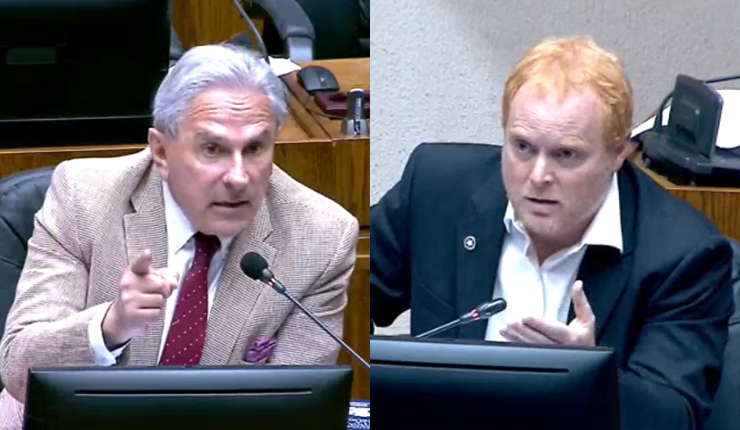 Iván Moreira arremetió con todo contra Rojo Edwards en el Senado: 