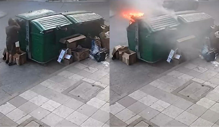 Lo pillaron in fraganti: Detienen a pirómano que dijo ser bombero encendiendo basurero en Viña del Mar