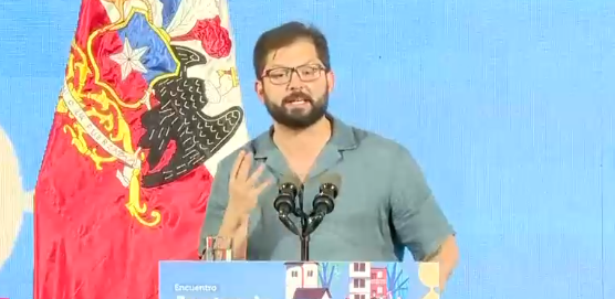 Pdte. Gabriel Boric hizo 