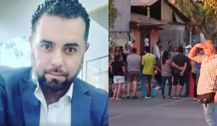 Vecinos rinden sentidos homenajes a comisario asesinado en La Cisterna: 