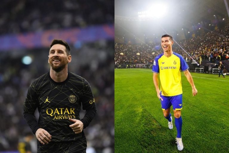 Brillaron las estrellas: Lionel Messi y Cristiano Ronaldo convirtieron en victoria del PSG sobre Al-Nassr
