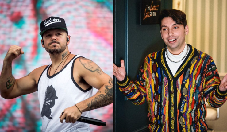 Risas y aplausos: Así celebró Residente el show de Fabrizio Copano en el late de James Corden