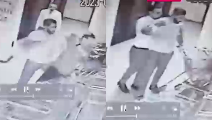 Cámara captó golpiza: Este es el video por el que denuncian a Johnny Herrera de brutal agresión en Vitacura