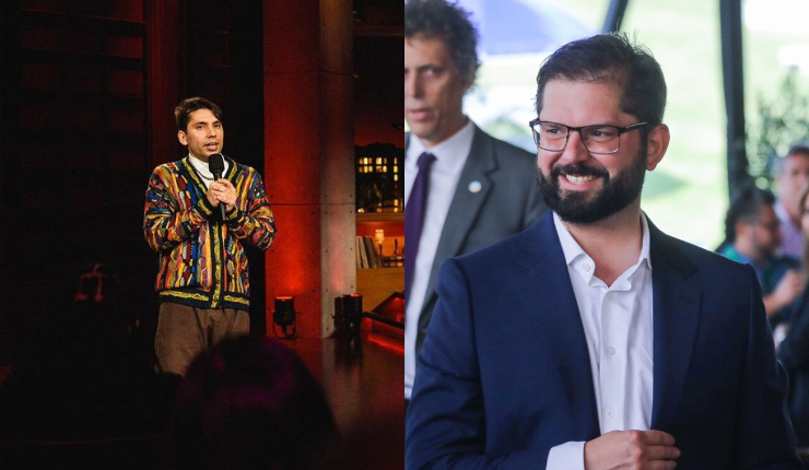 Fabrizio Copano reveló especial mensaje que recibió del pdte. Boric tras su show en late de James Corden