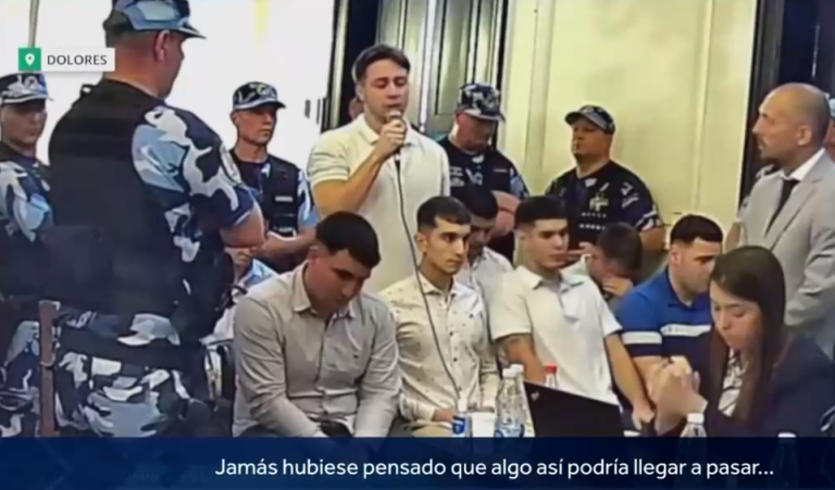 Entre lágrimas y pidiendo disculpas: Piden cadena perpetua para rugbistas inculpados de asesinato en Argentina