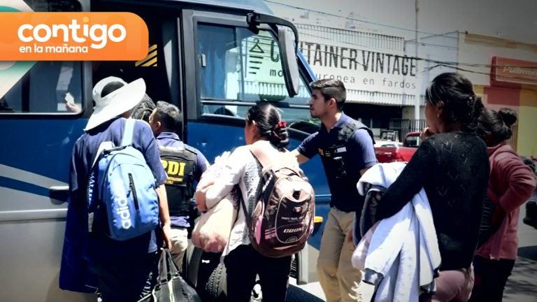 Nuevamente fiscalizan bus con 30 migrantes irregulares en Estación Central