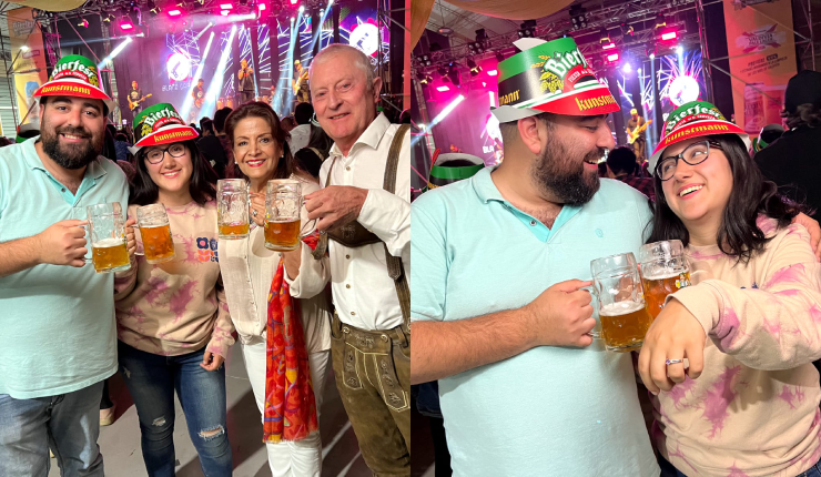 Unidos por la cerveza: Pareja protagonizó petición de matrimonio en una cervecería y les dieron un año gratis