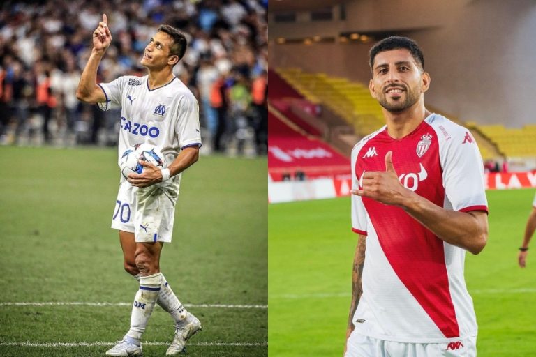 Duelo de chilenos: Con gol de Alexis, el Olympique de Marsella empató 1-1 con el Mónaco de Guillermo Maripán