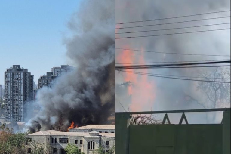 Reportan importante incendio en el Hospital Barros Luco: Bomberos ya está combatiendo el fuego