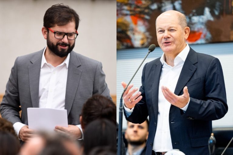 Después de diez años: Pdte. Gabriel Boric se reunió con Canciller de Alemania, Olaf Scholz, en La Moneda