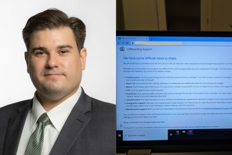 Padre fue despedido de Google por mail automático mientras alimentaba a su hija recién nacida a las 2 am