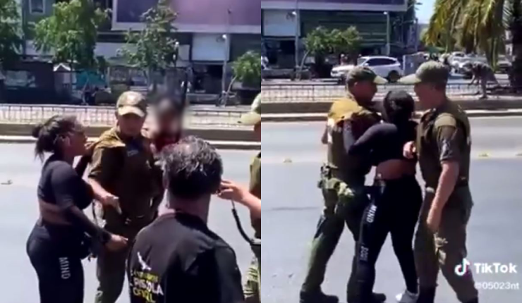 Le quitaron a su hija y terminó peleando con Carabineros: Anuncian investigación tras confuso control policial