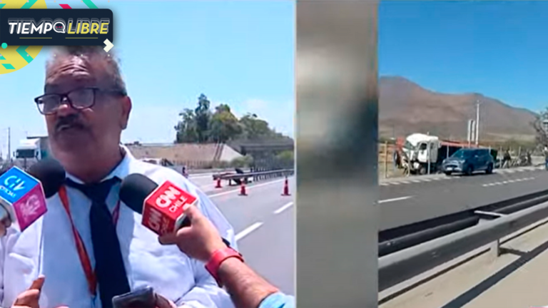 Conductor de bus que salió ileso de brutal accidente en Ruta 68 tras oportuna maniobra: “Salvé a todos mis pasajeros”