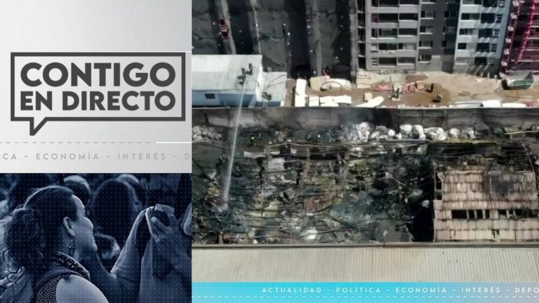 Incendio afecta fábrica de bolsas de plástico en San Joaquín