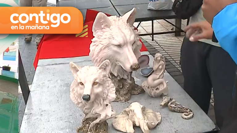 ¡Puro talento! Artesano impactó a todos con sus impresionantes esculturas