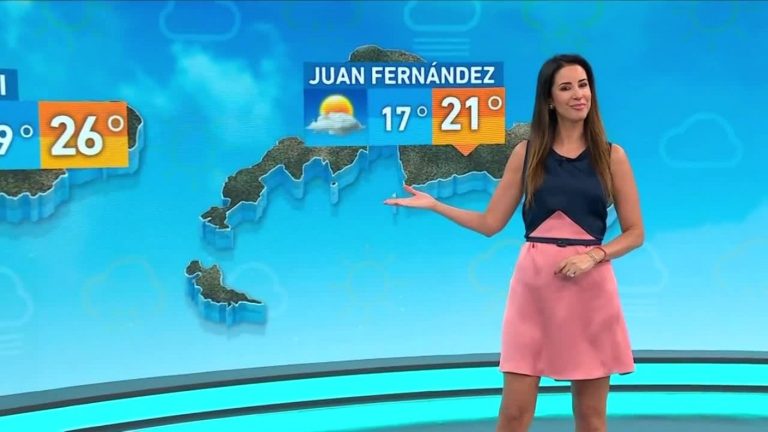 Vanessa Noé y el informe del tiempo para este sábado 7 de enero