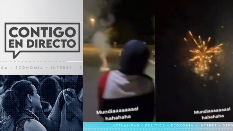 Marcianeke y Standly son denunciados por vecinos de Colina por lanzamiento de pirotecnia