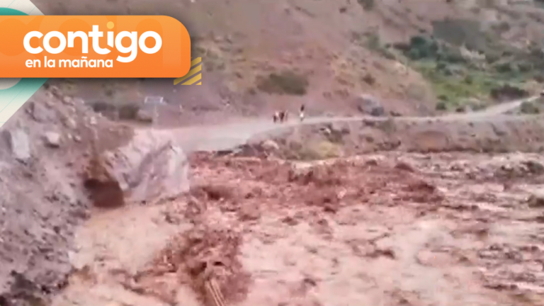 Precipitaciones provoca aluvión en Cajón del Maipo y deja a 55 personas aisladas