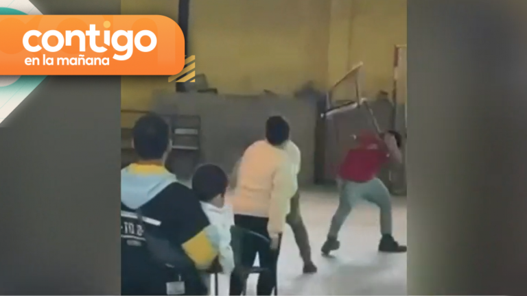 “¡Le pegó un guaguazo!”: Insólita silla musical terminó en golpes y “sillazos” en Balmaceda